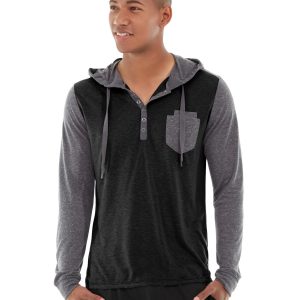 Chaz Kangeroo Hoodie-S-Black